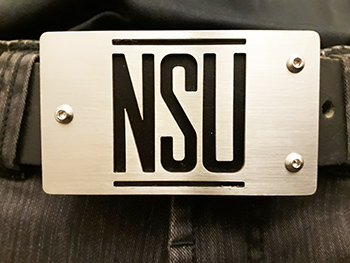 NSU auto logo zwart 2